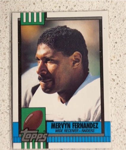 1990 Topps #281 Mervyn Fernandez — front