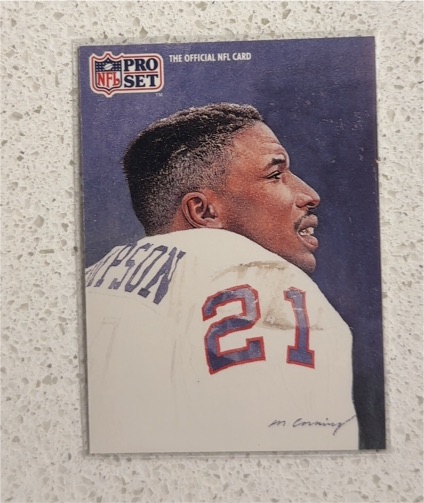 1991 Pro Set #404 Lawrence Taylor — front