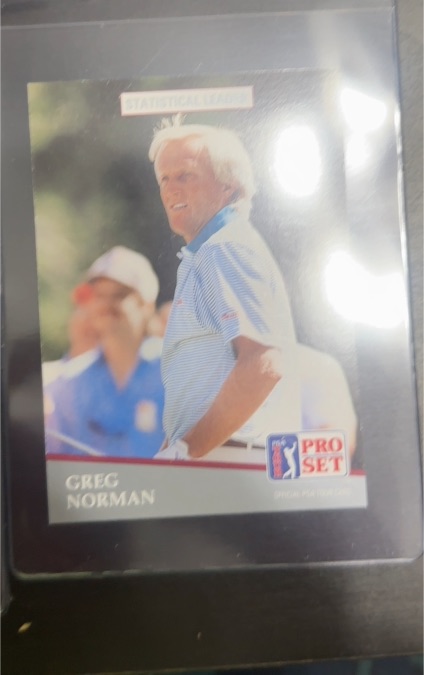 1991 Pro Set PGA Tour #276 Greg Norman — front