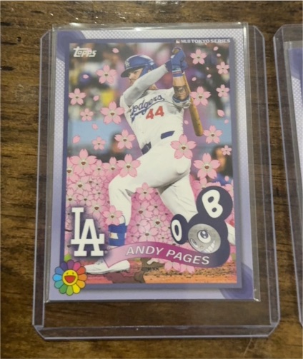 2025 Topps Tokyo Series #17 Andy Pages — front