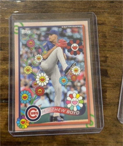 2025 Topps MLB World Tour Tokyo Series #22 Matthew Boyd — front