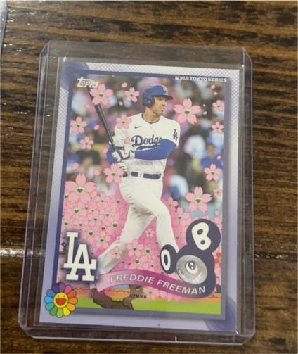 2025 Topps Tokyo Series #9 Freddie Freeman — front