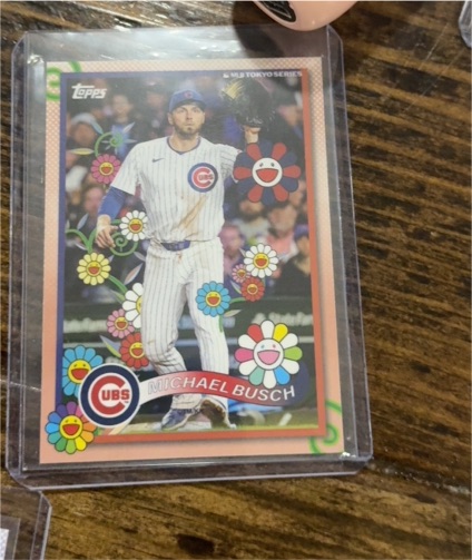 2025 Topps MLB Tokyo Series #20 Michael Busch — front