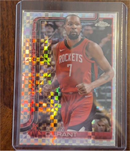 2025-26 Topps Chrome #155 Kevin Durant — front
