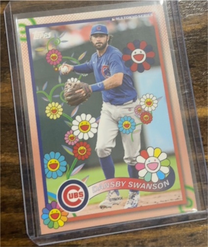 2025 Topps MLB Tokyo Series Takashi Murakami #4 Dansby Swanson — front