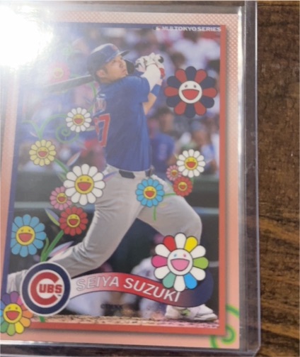 2025 Topps Takashi Murakami MLB World Tour Tokyo Series #2 Seiya Suzuki — front