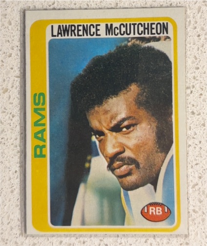 1978 Topps #45 Lawrence McCutcheon — front
