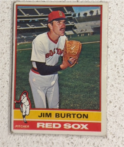 1976 Topps #471 Jim Burton — front