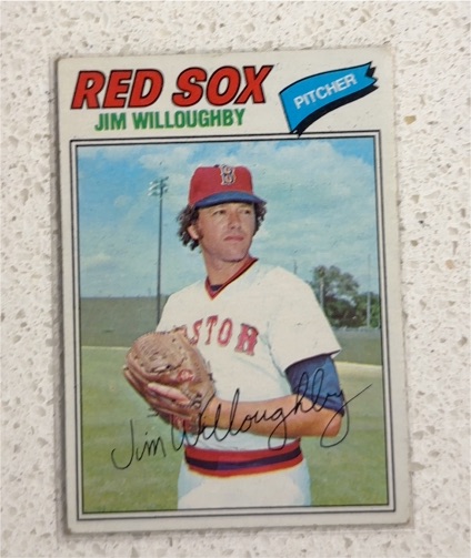 1977 Topps #532 Jim Willoughby Boston Red Sox — front