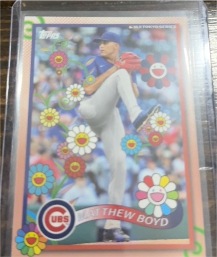 2025 Topps Tokyo Series Takashi Murakami #22 Matthew Boyd — front