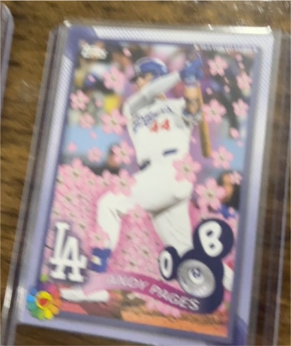 2025 Topps MLB Tokyo Series #17 Andy Pages — front