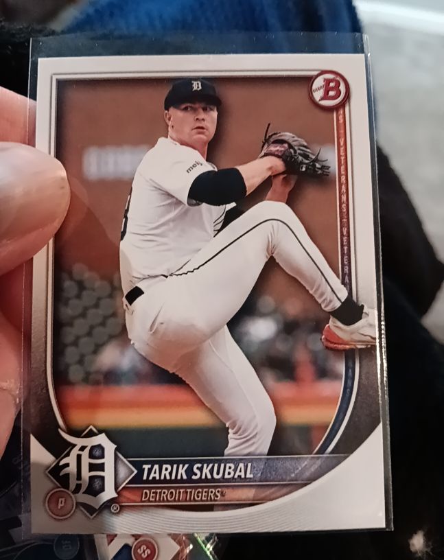 2025 Bowman #20 Tarik Skubal — front