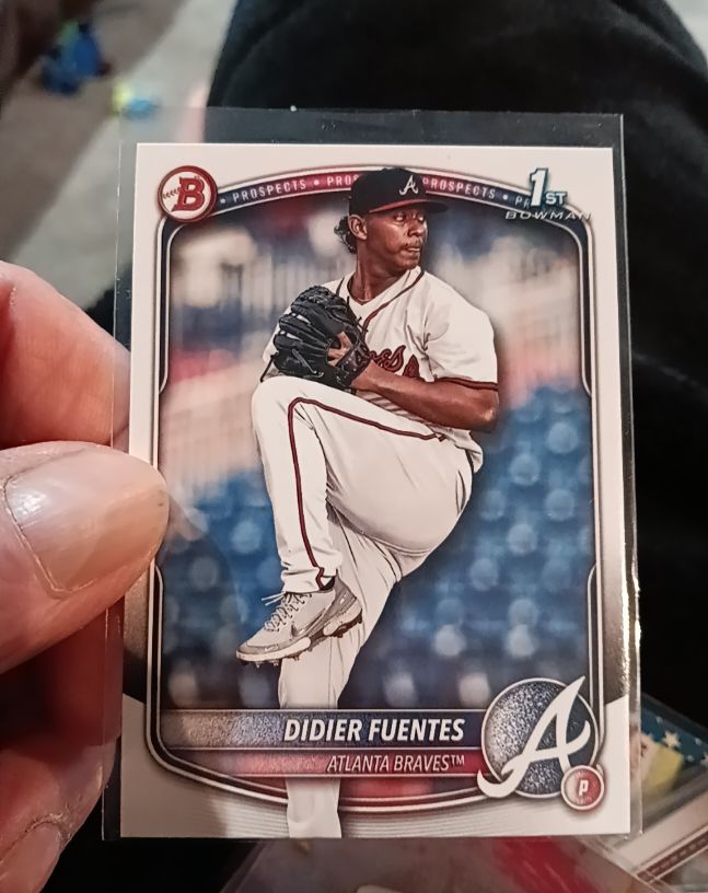 2025 Bowman Prospects #BP-87 Didier Fuentes — front