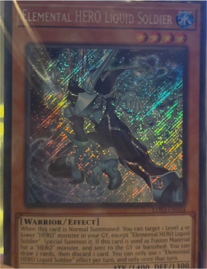 2004 Yu-Gi-Oh! LCGX-EN103 Elemental HERO Liquid Soldier — front