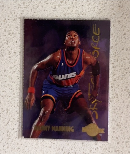 1994-95 Skybox Skytech Force #SF14 Danny Manning — front