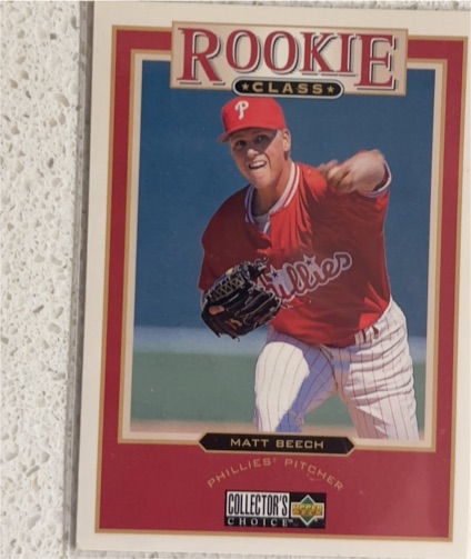 1997 Upper Deck Collector's Choice #16 Matt Beech — front
