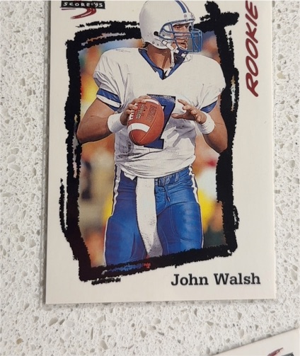 1995 Score #259 John Walsh — front