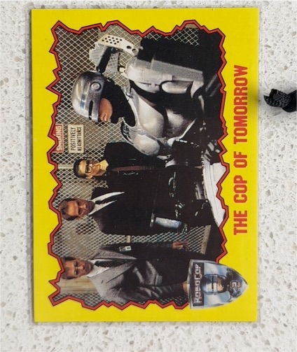 1990 Topps RoboCop 2 #8 The Cop of Tomorrow — front