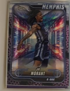 2024-25 Topps Chrome #188 Ja Morant — front