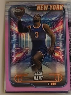 2024-25 Topps Chrome #71 Josh Hart — front