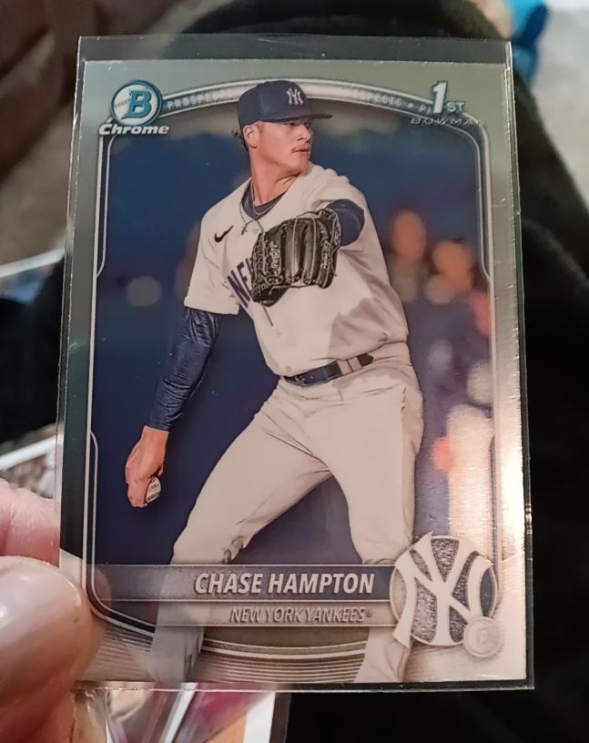 2025 Bowman Chrome Prospects #BCP-57 Chase Hampton — front