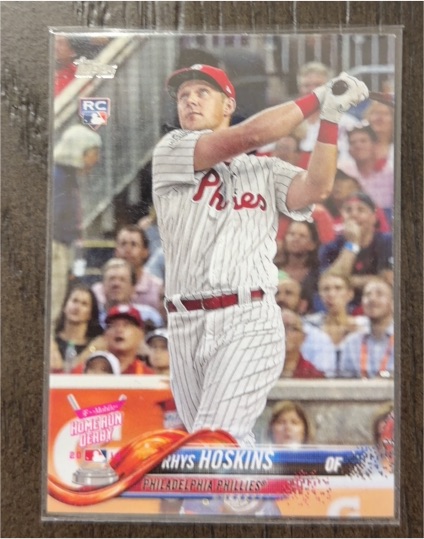 2018 Topps Update #US268 Rhys Hoskins — front