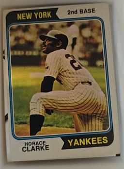 1974 Topps #529 Horace Clarke — front