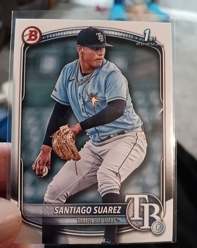2025 Bowman #BP-142 Santiago Suarez — front
