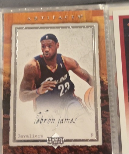 2007-08 Upper Deck Artifacts #16 LeBron James — front