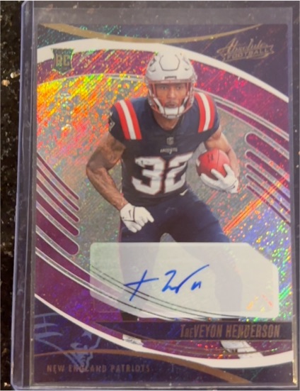 2025 Panini Absolute #188 TreVeyon Henderson — front