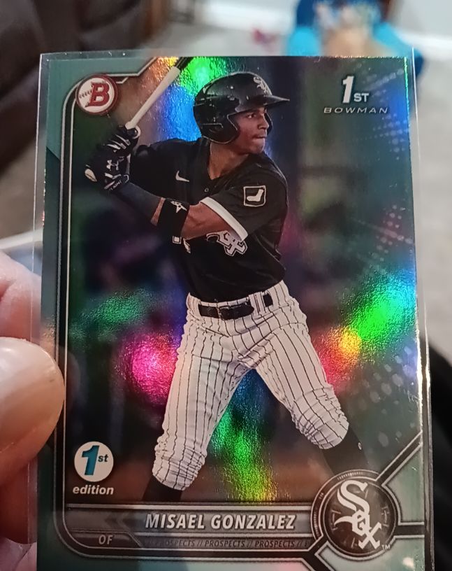 2022 Bowman 1st Edition #BPPF-4 Misael Gonzalez — front