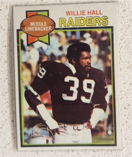 1979 Topps #235 Willie Hall — front