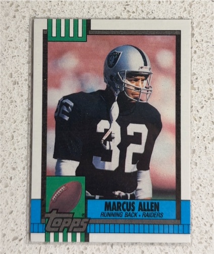 1990 Topps #289 Marcus Allen — front