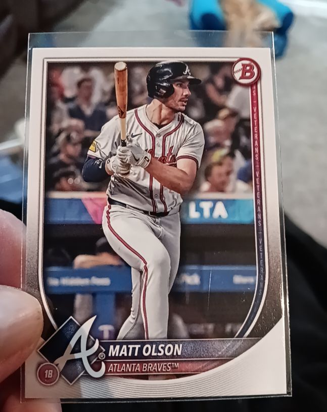 2025 Bowman #98 Matt Olson — front