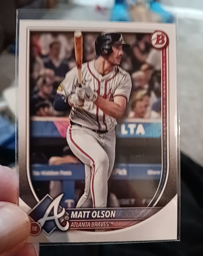 2025 Bowman #98 Matt Olson — front