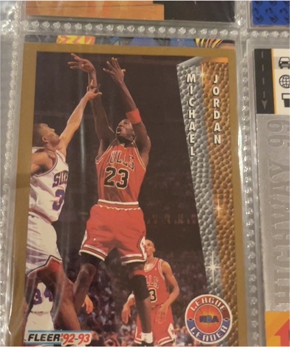 1992-93 Fleer #238 Michael Jordan — front