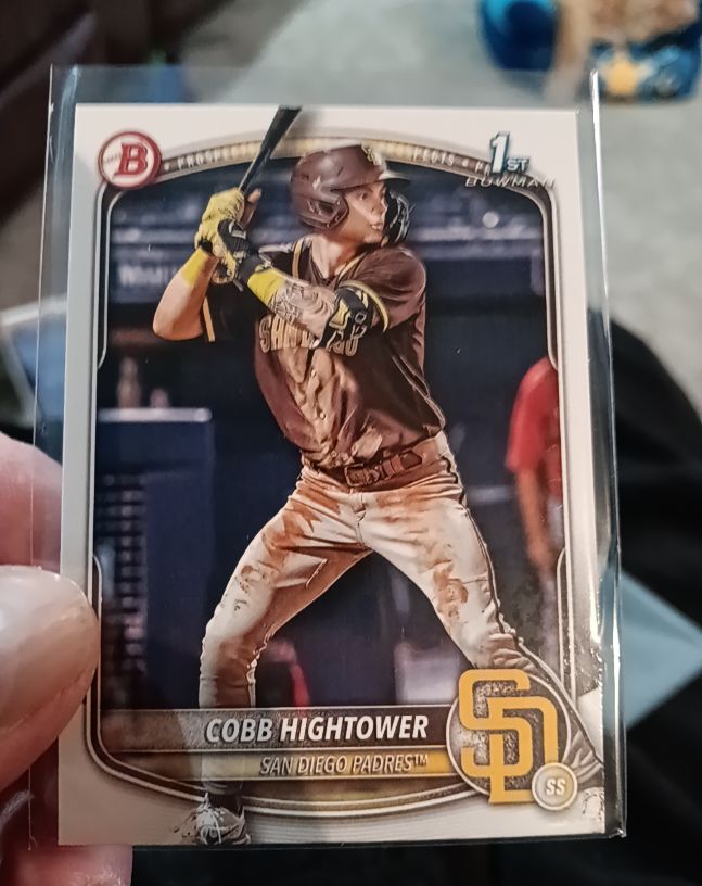 2025 Bowman #BP-104 Cobb Hightower — front