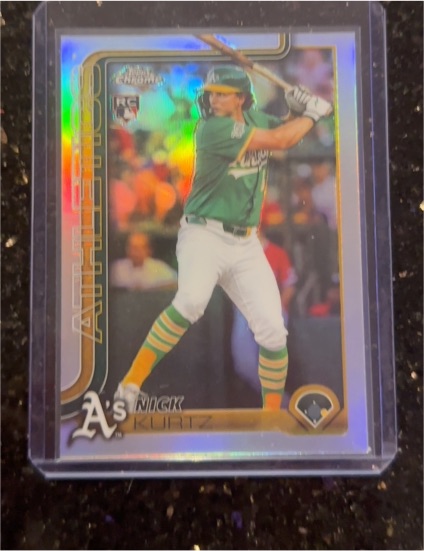 2025 Topps Chrome Update #USC178 Nick Kurtz — front