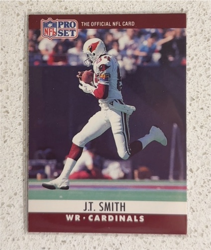 1990 Pro Set #263 J.T. Smith — front
