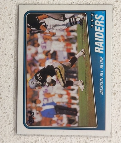 1988 Topps #325 Bo Jackson — front