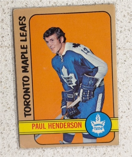 1972-73 Topps #73 Paul Henderson — front