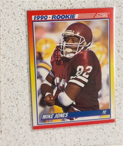 1990 Score #638 Mike Jones Rookie — front