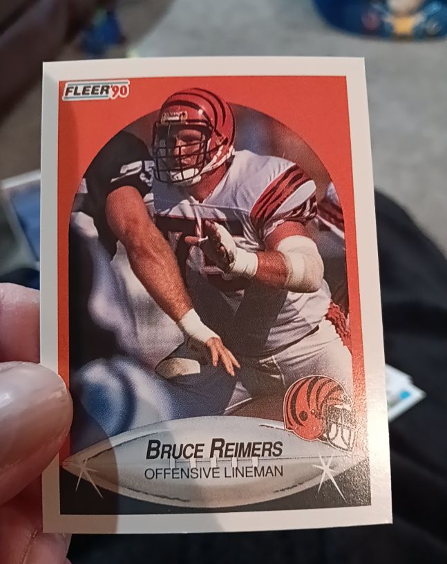 1990 Fleer #272 Bruce Reimers — front