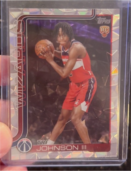 2025-26 Topps #206 Tre Johnson III — front