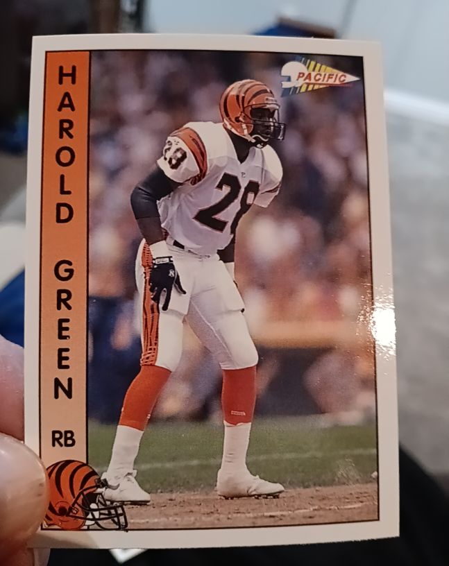 1992 Pacific #45 Harold Green — front