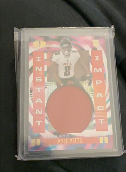 2021 Panini Illusions #II-KP Kyle Pitts — front