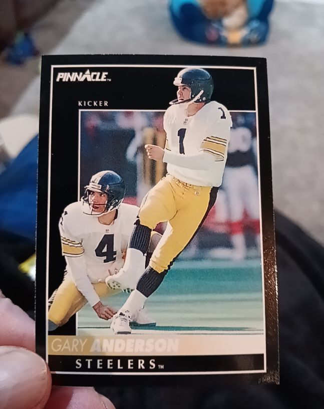 1992 Pinnacle #1 Gary Anderson — front