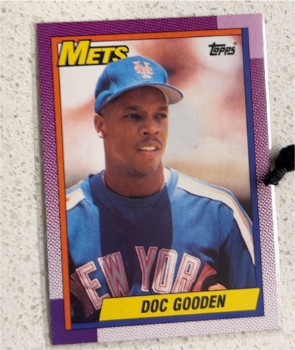 1990 Topps #510 Dwight Gooden — front