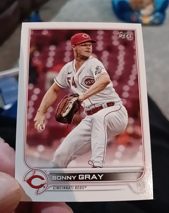 2022 Topps Series 1 #45 Sonny Gray — front