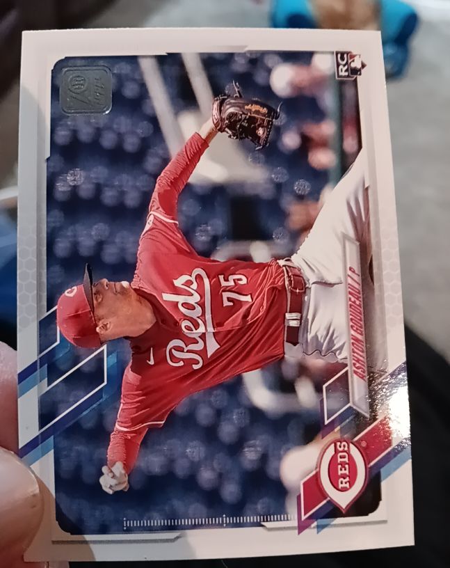 2021 Topps Update #US182 Ashton Goudeau — front
